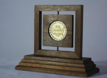 Wood trophy